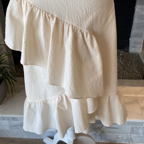 Prose & Poetry Cadence Shell Ruffled Midi Dress Size XS NWT - Picture 7 of 15